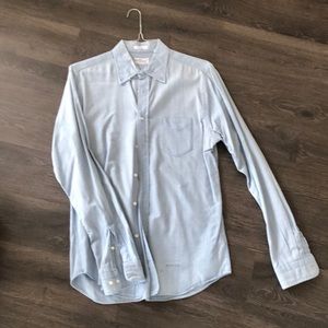 Gant Rugger men’s light blue button down large